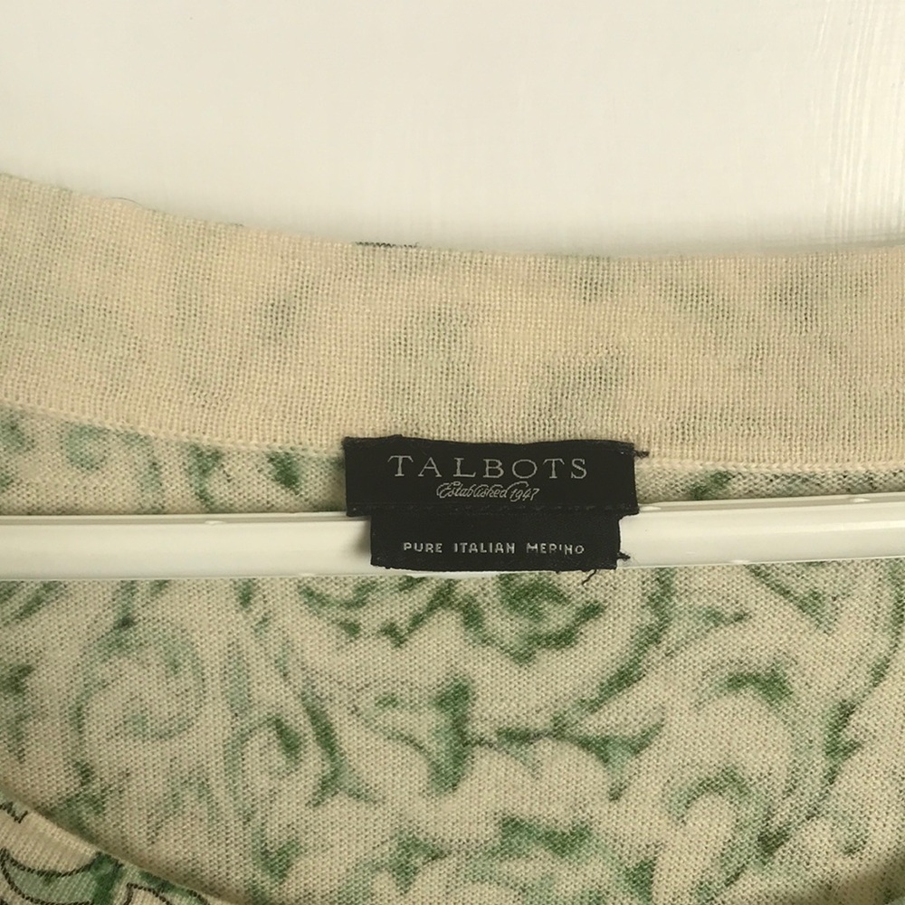 Talbots Patterned Sweater - image 2